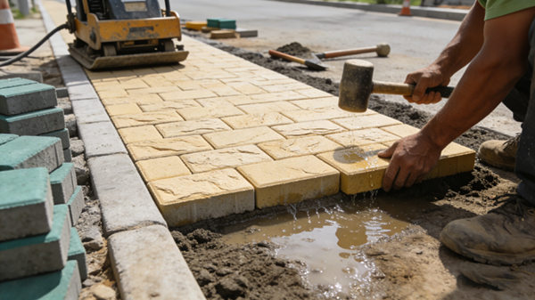 聚合物纤维混凝土透水砖图片及施工.png