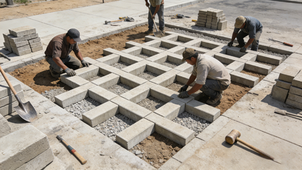 聚合物纤维混凝土透水砖图片及施工 (5).png
