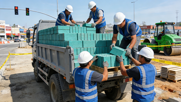 铜仁透水砖交付现场新闻报道 (2).png